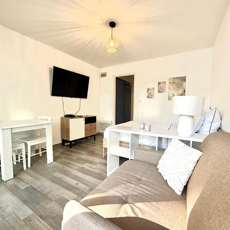 Apartman 30m2 Vue Terrasse A 1min Des Plages