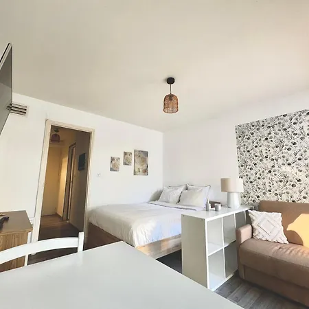 30m2 Vue Terrasse A 1min Des Plages * Жуан-ле-Пен